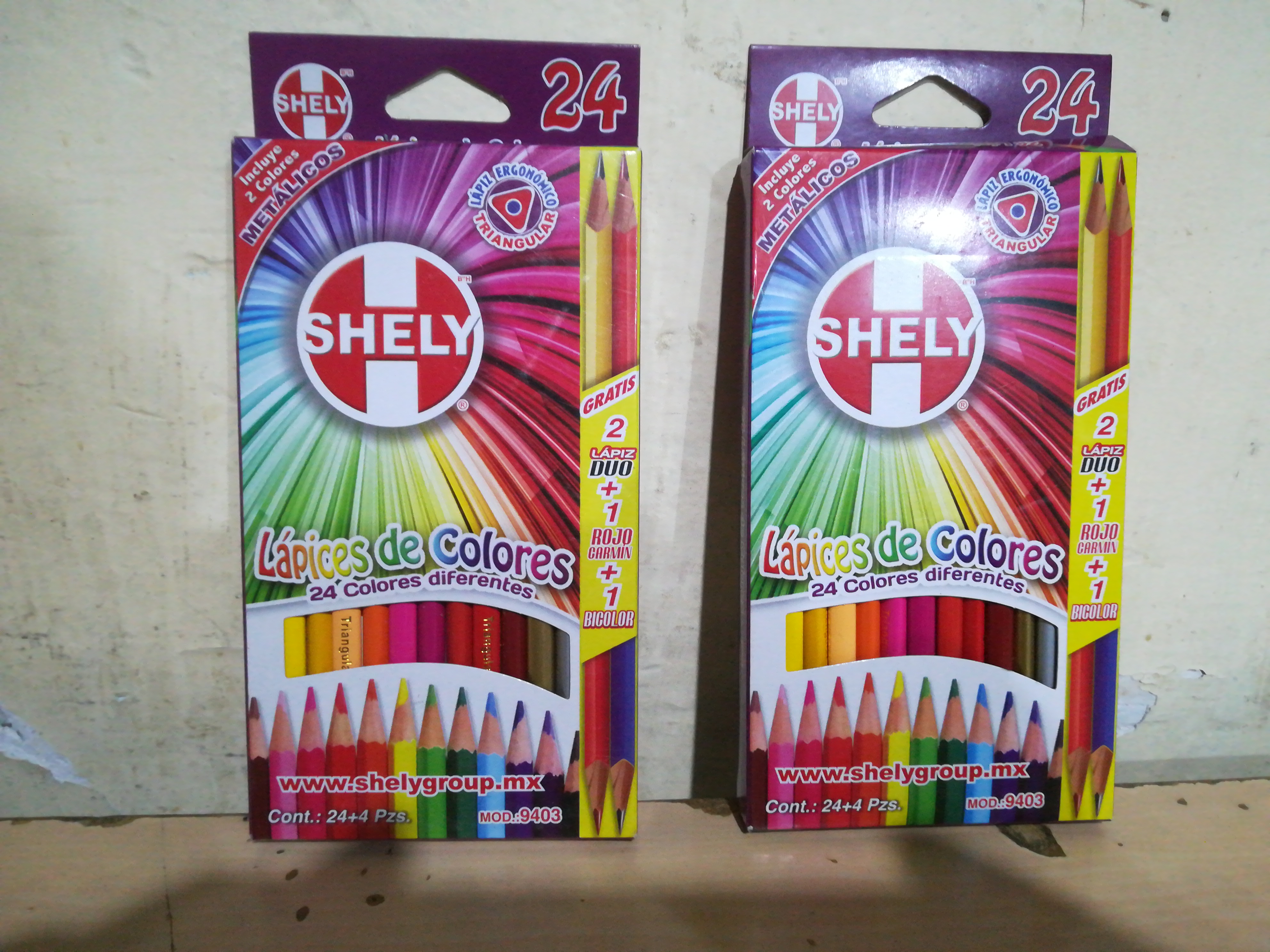 24 COLOR SHELY 40009