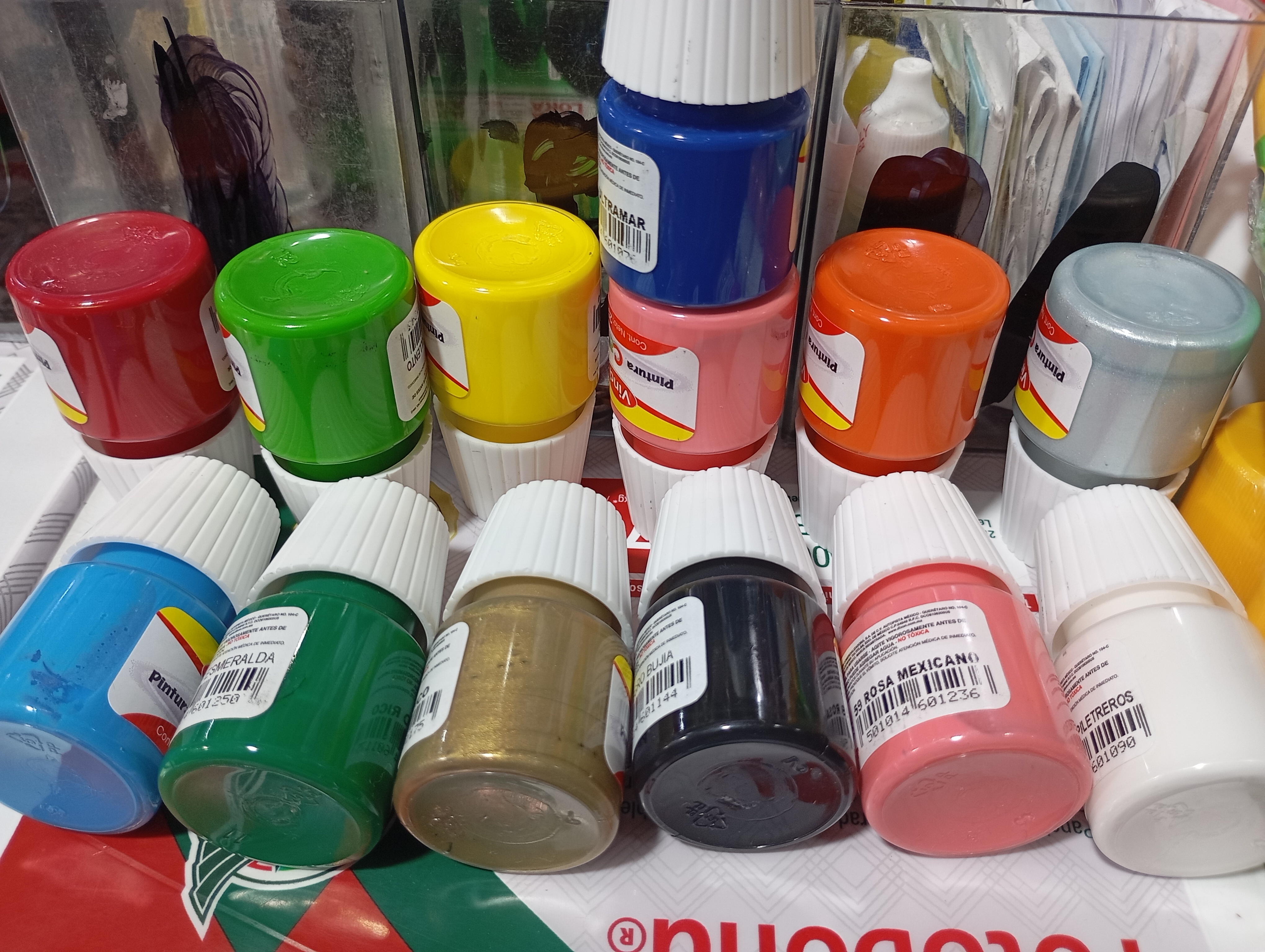 CAJA CON 10 PINTURA VINCI